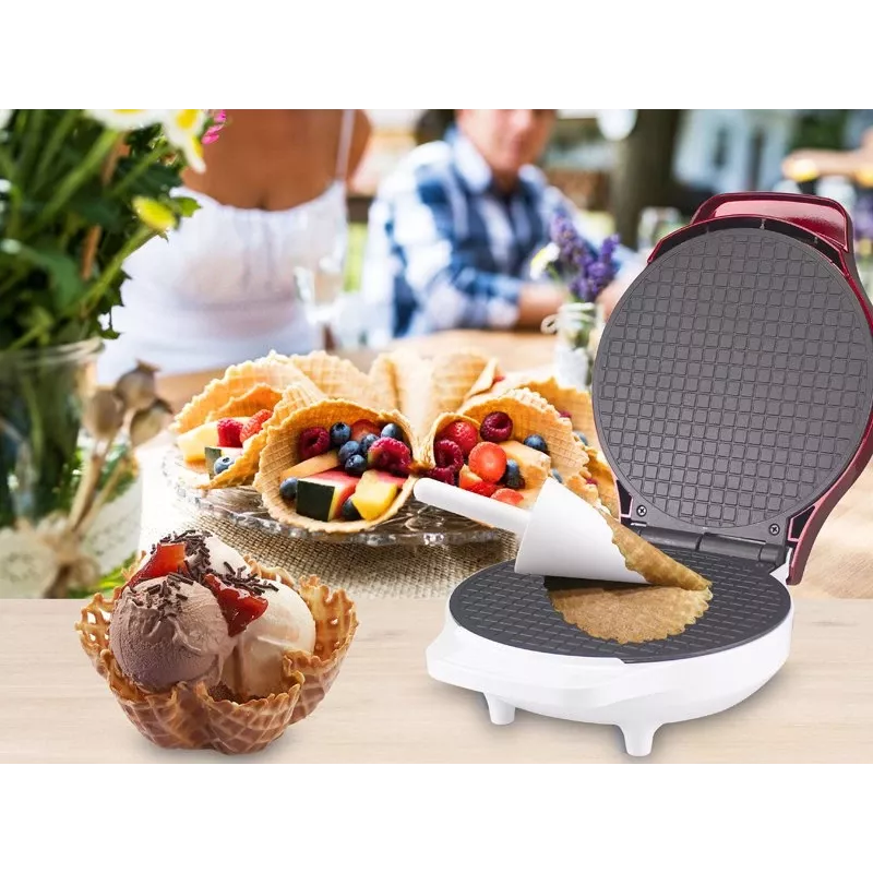 Beper P101CUD002 Party Line Waffeleisen, 1000 W, 18 cm