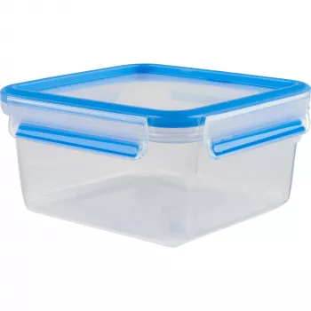 Vorratsdose EMSA Clip&Close 1,3 L quadratisch luftdicht BPA-frei, Modell 3110600387
