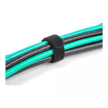 Klett-Kabelbinder DeLOCK 19075 300x12mm schwarz 10 Stück