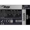 Akyga AK-S1-300 300 W SFX-Netzteil, passive PFC, 80-mm-Lüfter, schwarz
