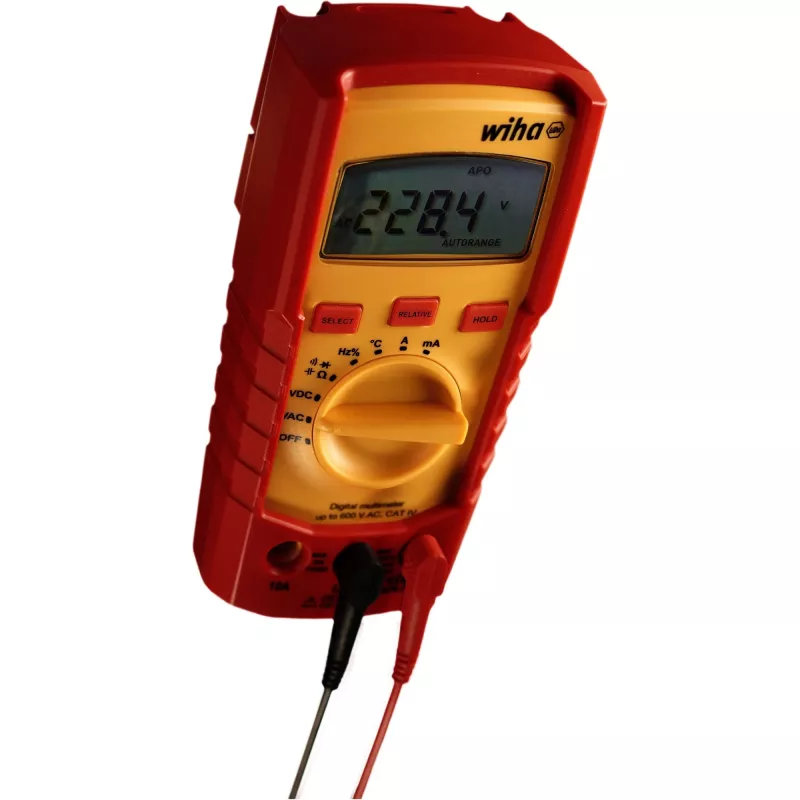 Multimeter Wiha 45218 — Digitalmultimeter, bis zu 600 V AC, CAT IV