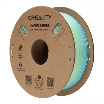 3D-Druck-Filament Creality PLA 1,75 mm, 1 kg – Blau/Grün/Pink (Creality 3301010424)