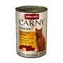 Animonda Carny Nassfutter für Katzen, Rind + Huhn mit Käse
