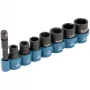 Makita E-12289 Schlagschrauber-Steckschlüssel- und Adapterset, 8-teilig