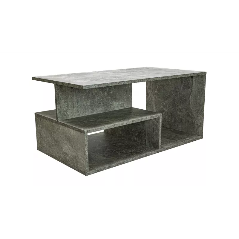 Topeshop PRIMA BETON Couchtisch, freie Form, 1 Fuß