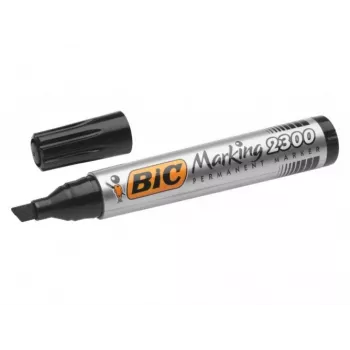 Permanentmarker BIC ECO 2300, schwarz, 4–5 mm Rundspitze
