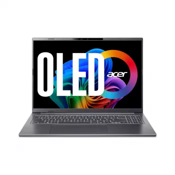 Acer Aspire 16 AI A16-61M-R0G4 Laptop, 16" WUXGA OLED, AMD Ryzen AI 5 340, 16 GB, 512 GB SSD, Windows 11 Home