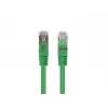 Lanberg PCF6-20CC-0025-G Cat.6 F/UTP Patchkabel, 10er-Pack, 0,25 m, Grün