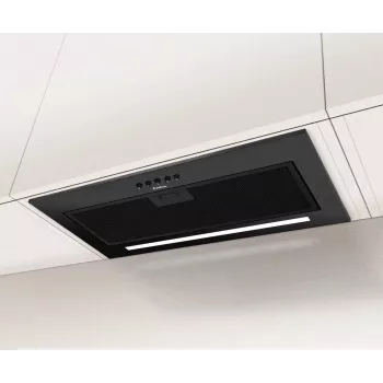 Einbau-Dunstabzugshaube AMICA OMC6271B, Kohlefilter, 54 dB, Energieeffizienzklasse C