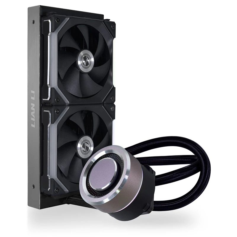 Lian Li Galahad AIO Prozessor All-in-One Flüssigkeitskühler 12 cm Schwarz