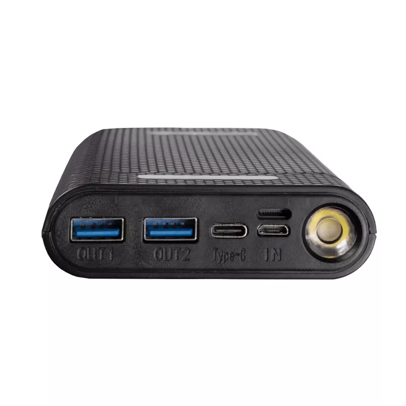 Akyga AK-BC-04 Powerbank-Gehäuse 20000 mAh, 8x 18650, 18W PD QC4+, USB-C, 2x USB-A, Lightning