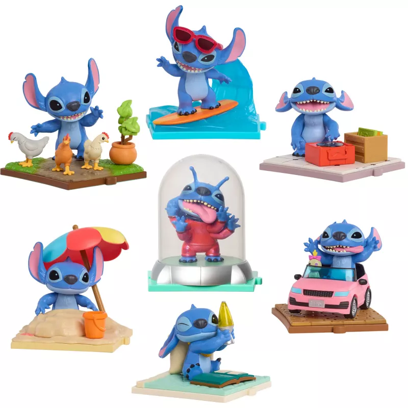 Stitch Movie Time Blindboxen, Spielfigur sortierter Artikel, eine Figur