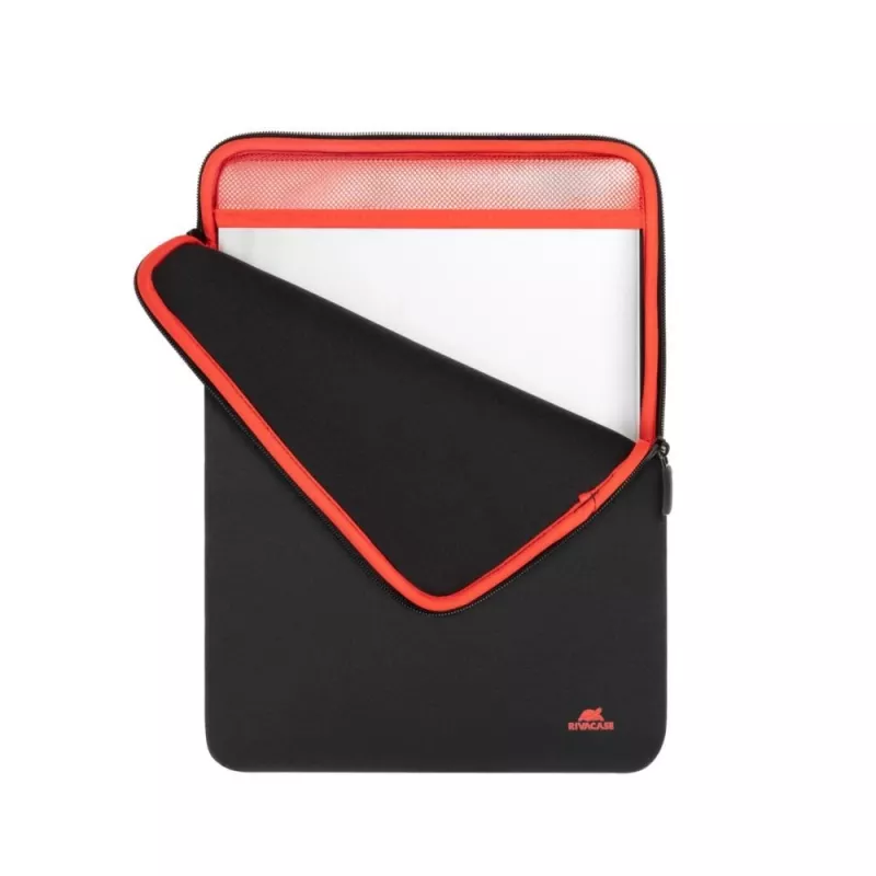 Rivacase 5224 Antishock Laptop-Hülle für MacBook Air 15, 13,3–15,6 Zoll (39,6 cm), Schwarz