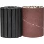 Bosch 1600A0014U Aufnahmeschaft und Schleifhülsen-Set, 80 AS 60, Körnung 80, 60 mm