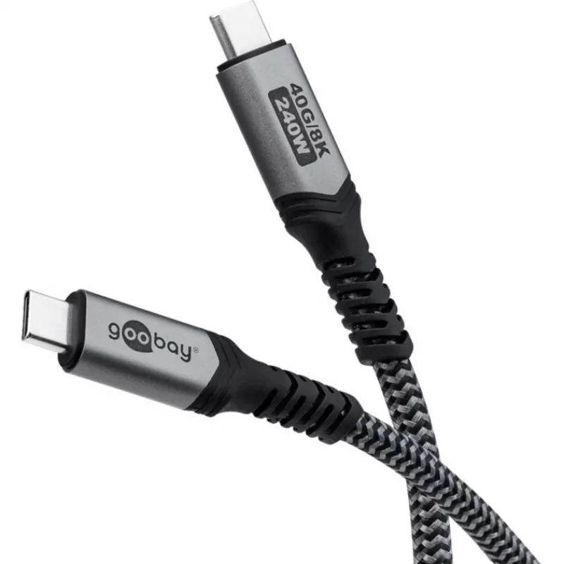 Goobay 74213 USB-Kabel Schwarz