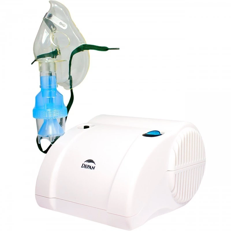 Inhalator HELBO leiser Kolbenkompressor mit zwei Masken