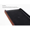 Kartenfach-Rückenschale VixFox für Samsung S9 — karamellbraun, Rückabdeckung mit Kartenfach