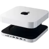Satechi USB Typ-C Aluminium-Ständer und Hub für Apple Mac mini (Silber)
