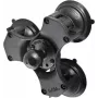 RAM Mounts RAP-365-224-1U Dreifach-Saugnapfbasis mit 1,5-Zoll-Kugel (3,81 cm), 3,3-Zoll-Saugnäpfe