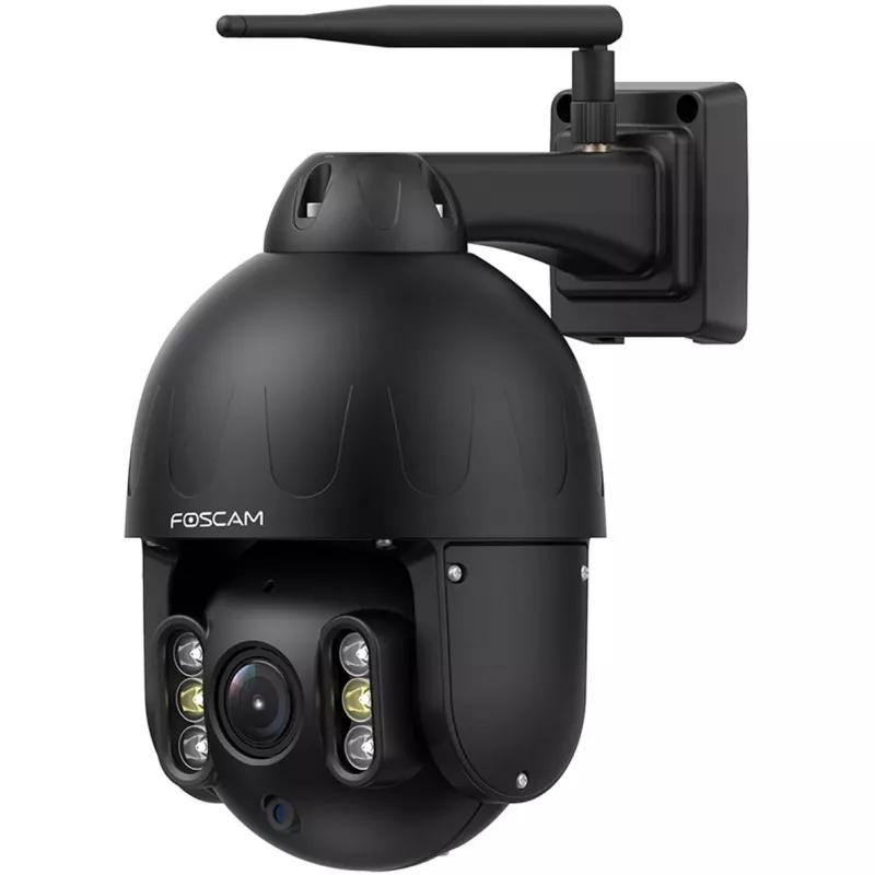 Foscam SD8P Outdoor Schwenk-Neige-WLAN-Kamera, 8 MP (3840x2160), schwarz