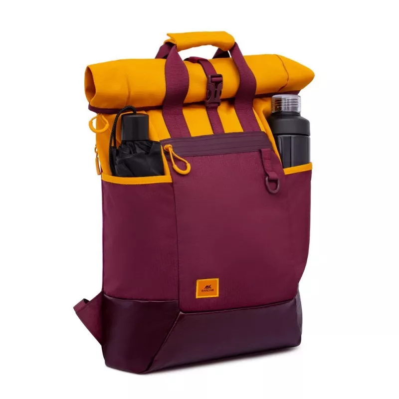 Rivacase Dijon 39,6 cm (15.6) Rucksack Orange, Rot