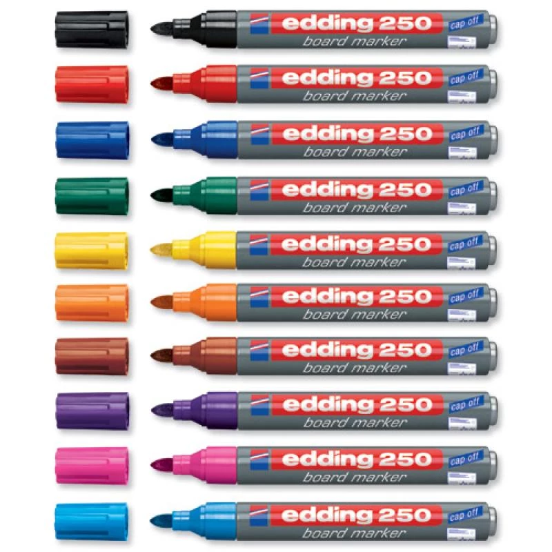 Marker Bullet-Tip Edding 250 Schwarz