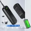 Qoltec Schnellladegerät für 36V Elektroroller und E-Bike | 42V | 2A | 5,5*2,5 | wasserdicht + Netzkabel