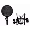 RODE SM6 Stoßdämpferhalterung mit Popfilter, Schwarz