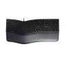 CHERRY KC 4500 ERGO Tastatur Universal USB QWERTY Nordisch Schwarz