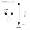 Activejet LED-Wandlampe AJE-LIVIO WW