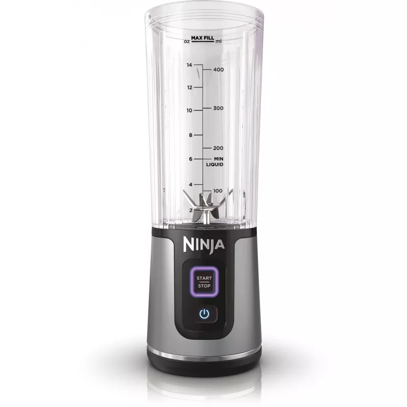 Sportmixer Ninja BC151EUBK — 0,53-L-Behälter, 14,4 W, Akku, Ice-Crush, schwarz
