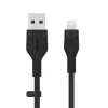 Belkin BOOST CHARGE Flex USB-A-auf-Lightning-Kabel CAA008BT1MBK, 1 m, Schwarz