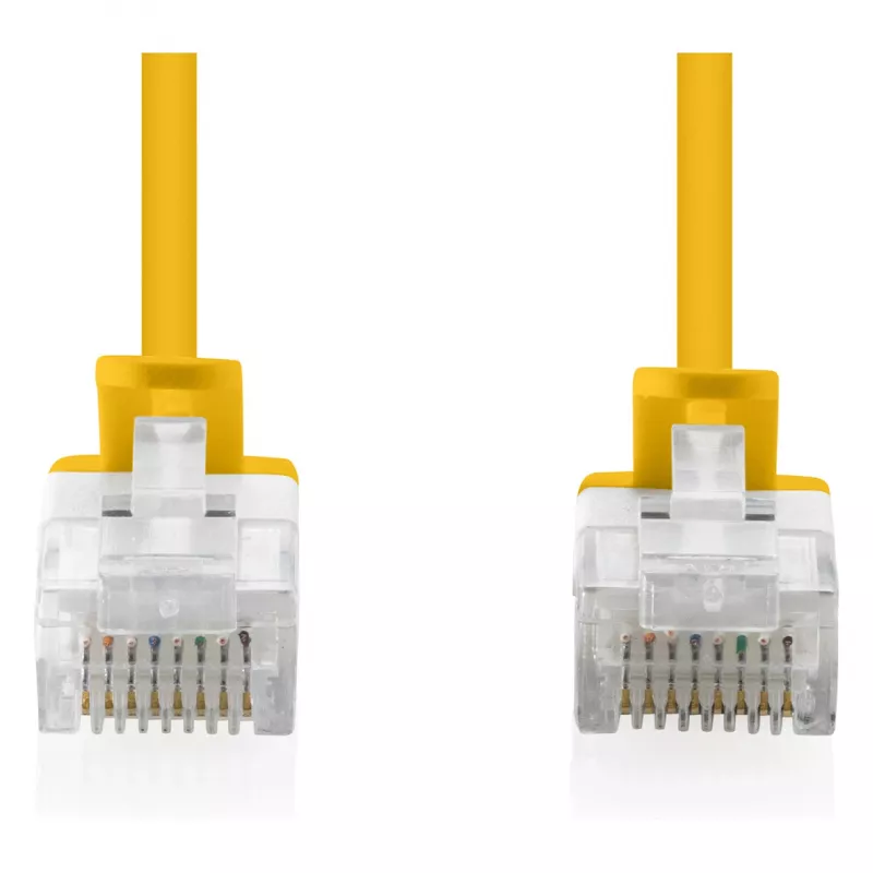 Patchkabel DIGITUS CAT6 U-UTP schlank, 2 m, gelb