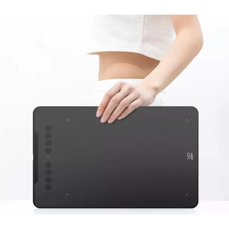 Grafiktablett XP-Pen DECO 01 V3 — 5080 lpi, 254 x 158,75 mm, Schwarz, USB (Kabelgebunden & Kabellos)