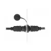 DeLOCK HDMI-A Einbaustecker mit Schutzkappe Schwarz 30,3 mm 23,5 mm