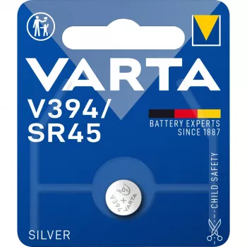 Varta V394 (SR45) Silberoxid-Knopfzelle, 1,55 V