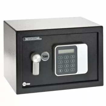 Freistehender Safe Yale YSG/200/DB2 — Stahl, Zahlenschloss, 8,6 L, 310×200×200 mm, schwarz