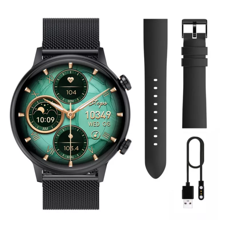Smartwatch Manta Alexa Mini SWU502BK Schwarz