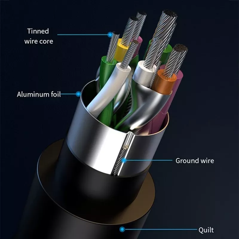USB-Hub QOLTEC 53793 — USB 3.0 Eingang, 3× USB 2.0 Anschlüsse