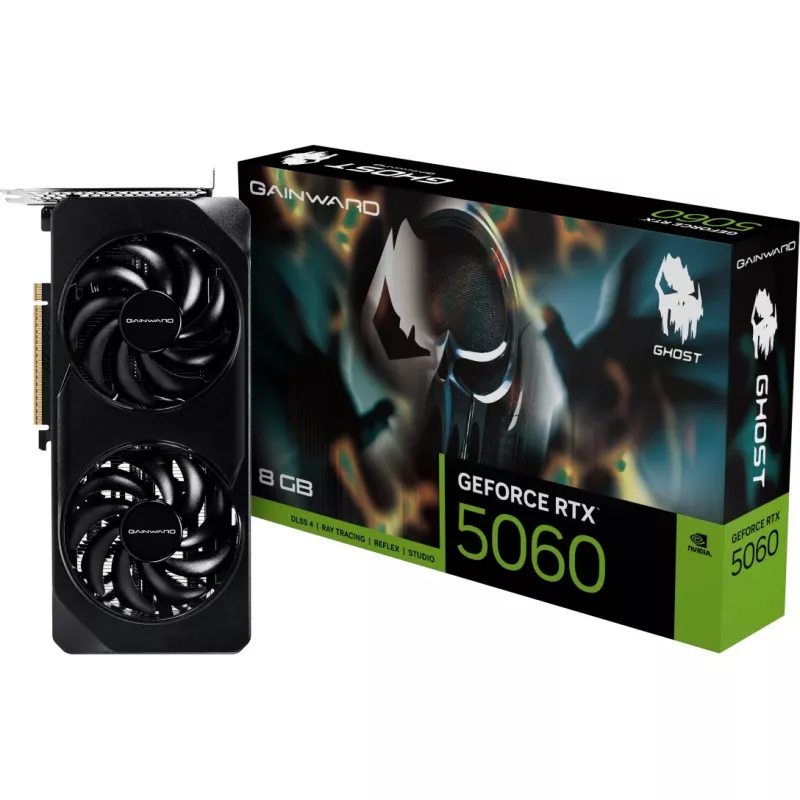 Gainward GeForce RTX 5060 Ghost 8GB GDDR7 Grafikkarte