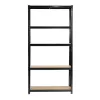 Extralink Metallregal 180x90x40 Schwarz