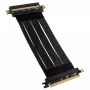 Akasa Riser Black X2 Mark IV Premium PCIe 4.0 x16 Riser-Kabel, 20 cm, AK-CBPE03-20B