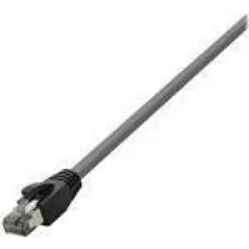 LogiLink CQ8092S RJ45 Netzwerkkabel, Patchkabel CAT 8.1 S/FTP 10,00 m Hellgrau Halogenfrei 1 St.