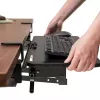 Maclean Untertisch-Tastaturhalterung, verstellbar, max. 5 kg, 67x24 cm, MC-462