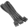 Thermaltake AC-063-CN1NAN-A1 Kabelsplitter, schwarz, Stecker/Stecker, 600 mm