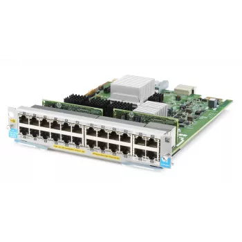 HPE - Aruba Serie - Erweiterungsmodul - Gigabit Ethernet (PoE+) x 20 + 1/2.5/5/10GBase-T (PoE+) x 4