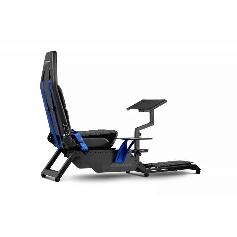 Next Level Racing Boeing Commercial Edition Flugsimulator-Cockpit, blaue Akzente
