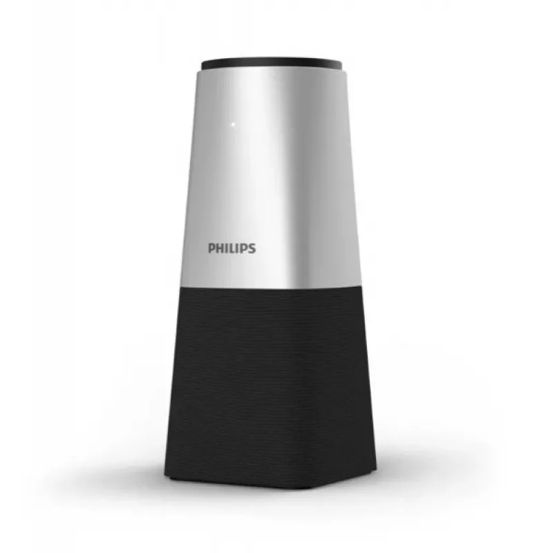 Philips PSE0540 Smart Meeting tragbares Konferenzmikrofon, USB-C, Schwarz/Silber