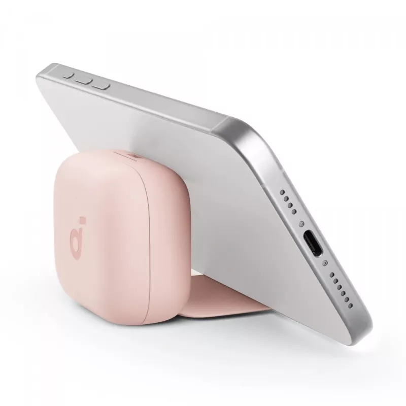 Headset Anker P30i kabelloses In-Ear-Headset für Anrufe und Musik, USB Typ-C, Bluetooth, hellrosa