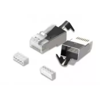 MicroConnect CON81FTP modularer RJ45-Stecker Cat8.1 FTP, 50 Stück